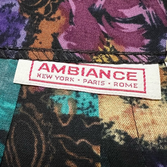 Vintage Ambiance Floral Skirt Size 8 - Picture 2 of 4